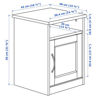 【至急】ベッドサイドテーブル2つの画像