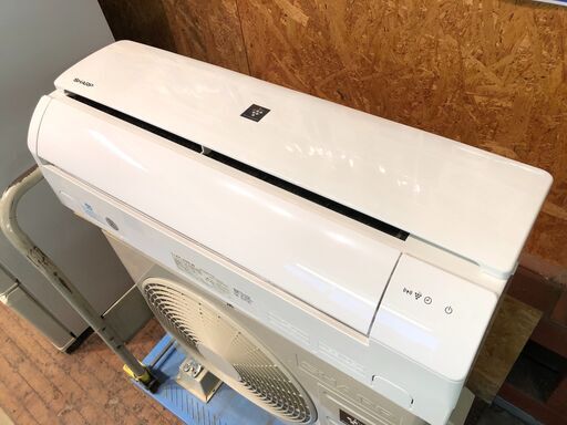 【動作保証60日間あり】SHARP 2019年 2.2kw 6畳用 ルームエアコン AY-J22S プラズマクラスター【管理KR168】