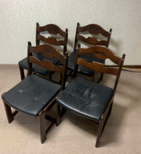 決まりました karimoku カリモク RUSTIC ルスティック イス ダイニングチェア 4脚セット