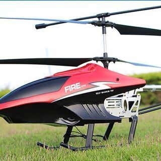免許不要LEDラジコンRCヘリ82センチ美品