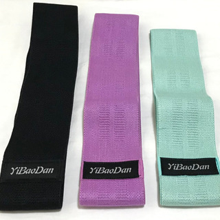 Yibaodan エクササイズバンド　トレーニングチューブ　美尻　トレーニングバンドの画像
