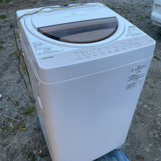★2017年製★極上超美品 中古★東芝 7㎏ パワフル浸透洗浄で...