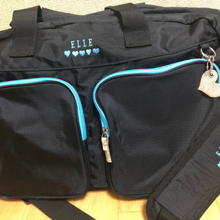 ELLE  旅行用かばん &ハート柄❤折りたたみ傘の画像