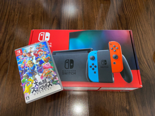 ニンテンドースイッチ　本体　スマブラ