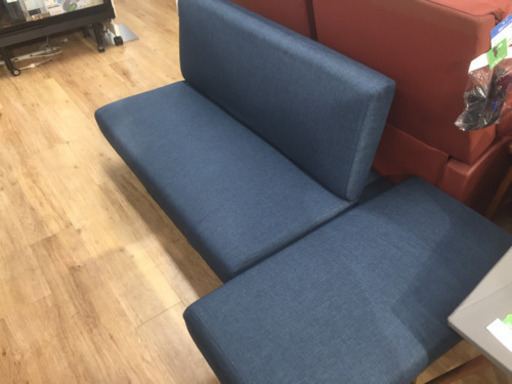 ニトリのオッドマン付きソファーベッドです【トレファク東大阪店】