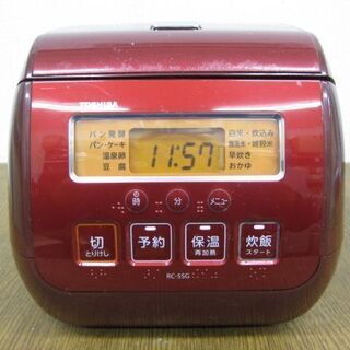 TOSHIBA 東芝 保温釜 RC-5SG 3合炊き 2013年...