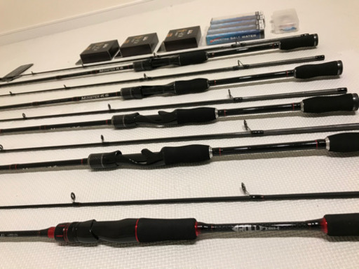 釣竿、ロッドまとめ売り