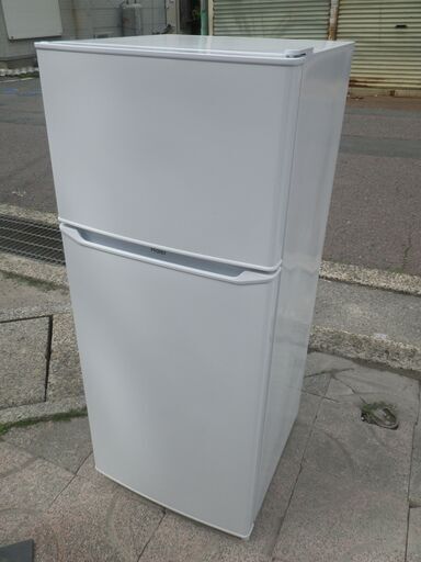 ■配達可■美品 2019年製 Haier ハイアール 130L 2ドア 冷凍冷蔵庫  JR-N130A