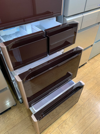 ⭐️美品⭐️2016年製 HITACHI 501L冷蔵庫 R-S500G（XT）ガラストップ 日立 日本製