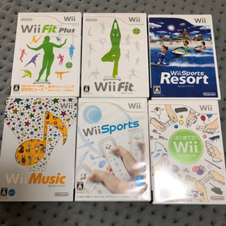 　値下げ、千円でどうですか。任天堂　Wii 本体、バランスボード、ソフトの中古の画像