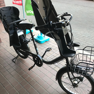 ブリジストン　bikke幼児2人同乗自転車　20インチ　内装３段...
