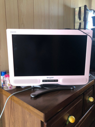 AQUOS 珍しい！！ピンクテレビ