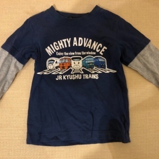 ロンT 長袖　電車　100 綿