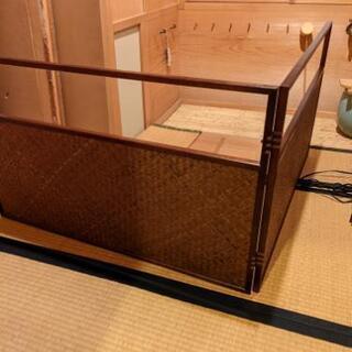 風炉先屏風　茶道　茶道具　組子の画像