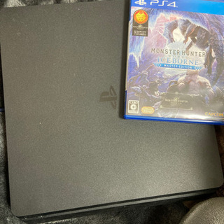 PS4 500GB モンスターハンターソフト付き