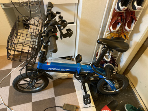 最終値下げ！フル電動自転車　アクセル付き　バッテリー内蔵