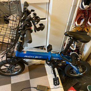 最終値下げ！フル電動自転車　アクセル付き　バッテリー内蔵