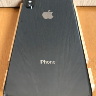 売り切れ]iPhoneX スペースグレーSiMフリー 64GB超美品