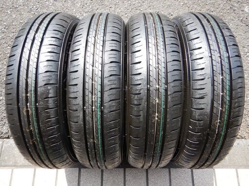 155/65-14　4本組　ダンロップ　軽自動車用　2021年製　新車外し！