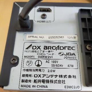 HDD搭載ビデオ一体型DVDレコーダーの画像