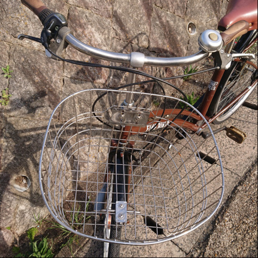 KJ04 自転車 27インチ FINE BIKES シティサイクル 6段変速ギア付き