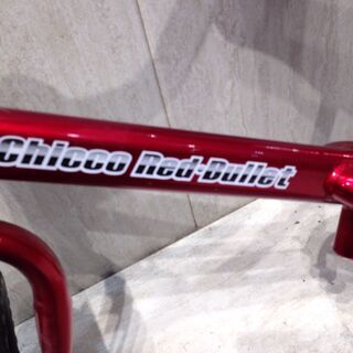 ★3272★CHICCO キッコ Red Bullet バランスバイク メタルフレーム　二輪　自転車練習　バイクの画像