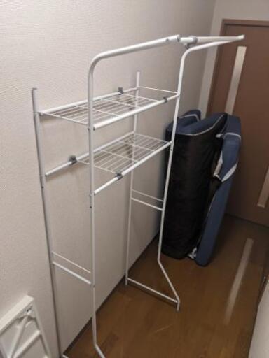 ニトリ 洗濯機上収納ラック