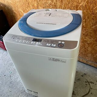 I0801　シャープ　7㎏洗濯機　大容量　2015年