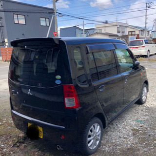 三菱　トッポ　後期型　H82A 4WD ディーラー点検車　車検令和5年1月　夏冬タイヤ付　純正　シャーシブラック塗装　平成23年式　4WD 夏冬タイヤ付　TVナビ付　シートヒーター　電動格納ミラー　ekワゴン　ワゴンR タントの画像
