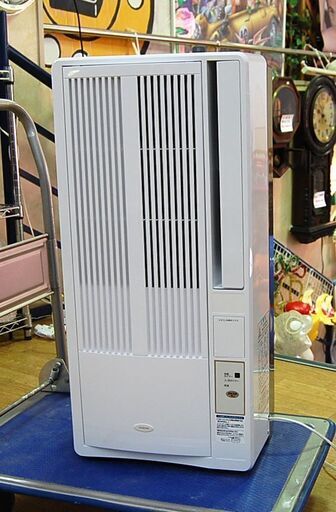 小泉 2020年製 窓用エアコン KAW-1902 枠・説明書付き ウインド型 ルームエアコン 冷房 KOIZUMI/コイズミ 札幌市