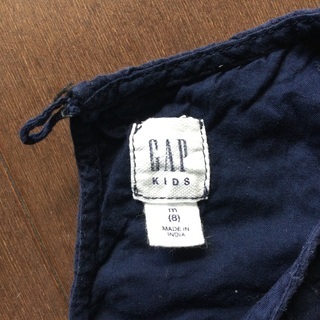 ★GAP KIDS 8歳 レース トップス ネイビー
