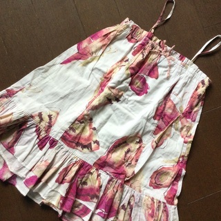 ★baby Gap 110 5years キャミワンピース 白 ...