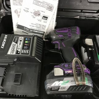 【引取限定】Hikoki　WH36DA　インパクトドライバー　限定色　中古【うるま市田場】