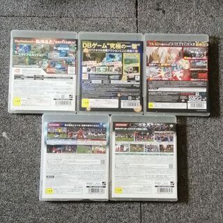 PS3　ソフト5本セット　ジャンク？の画像