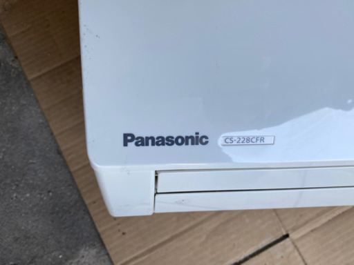 【取引終了】Panasonicエオリア2018年製2年程度使用エアコン　〜6畳用