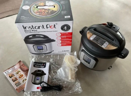 今話題の圧力鍋！極美品ほぼ新品instantpot【大容量5.7ℓ】