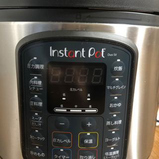 今話題の圧力鍋！極美品ほぼ新品instantpot【大容量5.7ℓ】の画像