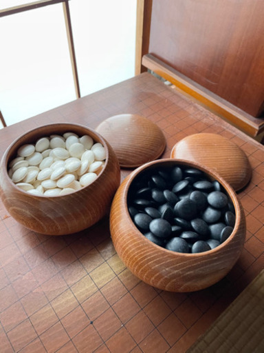脚付き囲碁盤　囲碁用品