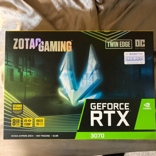 PCパーツ ZOTAC GAMING Twin Edge GeForce RTX 3070