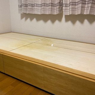 【無印良品】引き出し付ベッド【取引交渉中】の画像