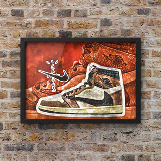 111 TRAVIS SCOTT AIR JORDAN1トラヴィ...