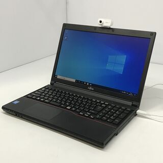 WEBカメラ付き高速i7-2.9G＆SSD256G+8GメモリーのWin10 富士通製 ネットも