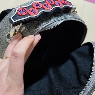 HYSTERIC GLAMOUR ヒステリックグラマー リュック バックパック バッグ シルバー ベア ファックベアの画像