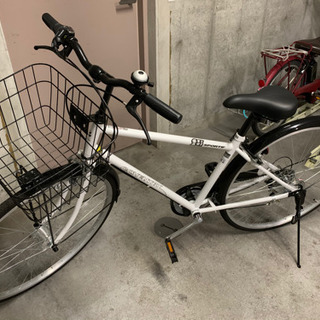 美品　クロスバイク風自転車