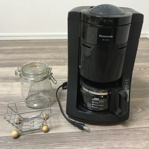 【値下げ】Panasonic 沸騰浄水コーヒーメーカー NC-A56 おまけ付き