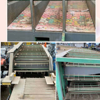 ラクベー根裁機、選別機　自動ロータリーゴボウ、ネギ、ニンジン、長野菜の画像