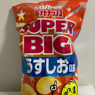 ポテトチップスSUPER BIG うすしお味 500グラム