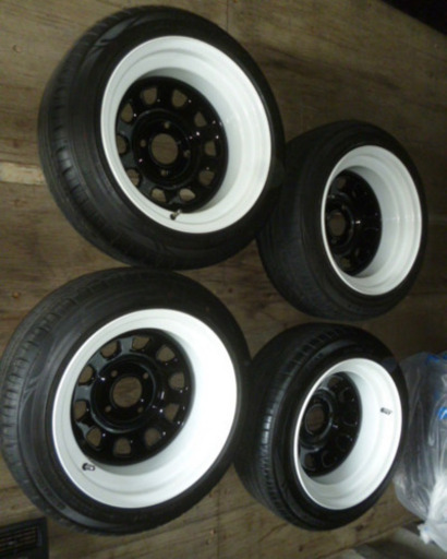 極美品❗ホイール 4本セット バリ溝