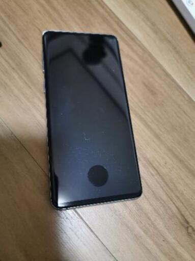 スマホ　GALAXYs10 ブルー