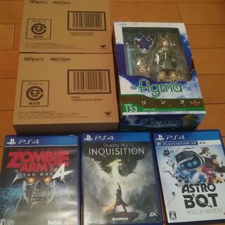 近隣の方、ゲーム・フィギュア等、等価交換してください。